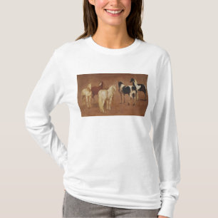 Camiseta Estudo de cinco cavalos