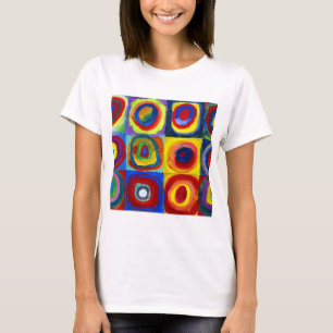 Camiseta Estudo de Cores Wassily Kandinsky