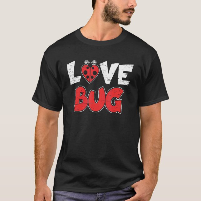 Camiseta Estudo de Entomologia do Inseto de Amor Estudantes (Frente)