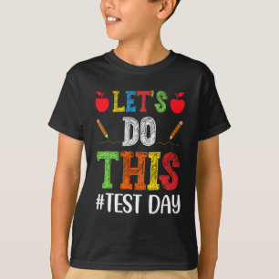 Camiseta Estudo de Professores de Teste Motivacional para E