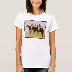 Camiseta Estudo de três rachaduras da corrida de