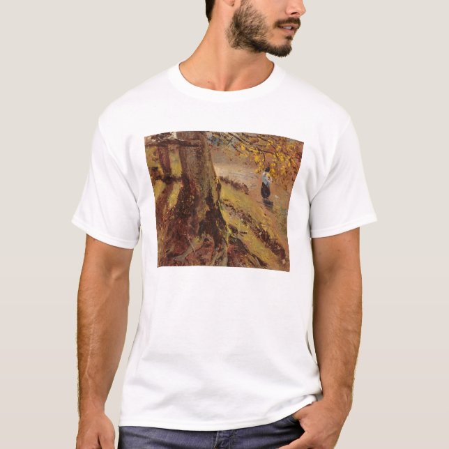 Camiseta Estudo de troncos de árvore (Frente)