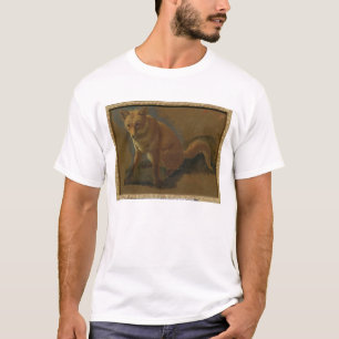 Camiseta Estudo de um Fox (óleo no painel)