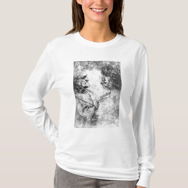 Camiseta Estudo de um homem do "nutcracker" e bonito (Frente)