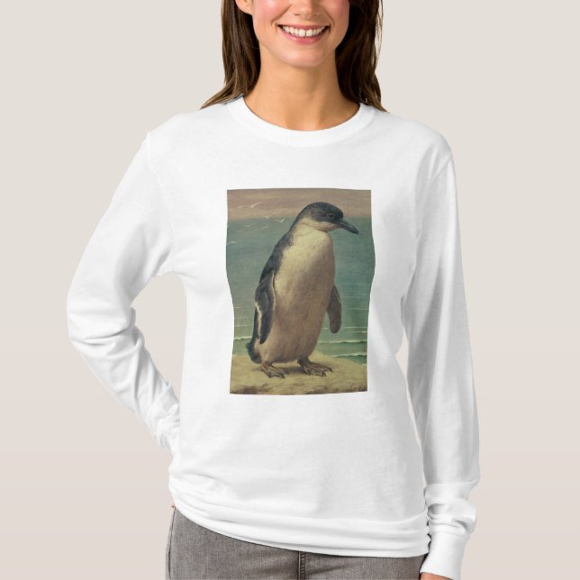 Camiseta Estudo de um pinguim (Frente)