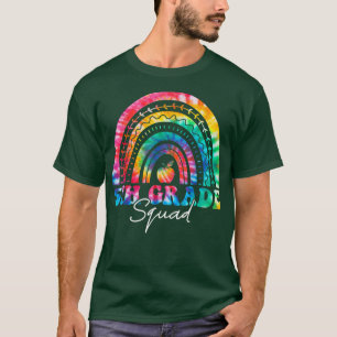 Camiseta Estudo do 5 Squad Rainbow Tie Dye Quinto Professor