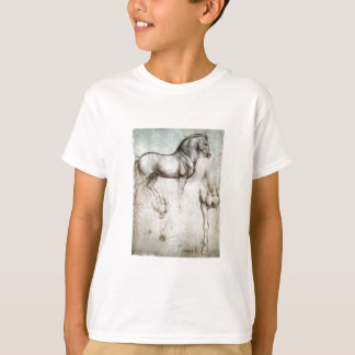Camiseta Estudo dos cavalos - Leonardo da Vinci