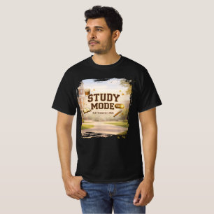Camiseta Estudo — Foco de Volta às Aulas