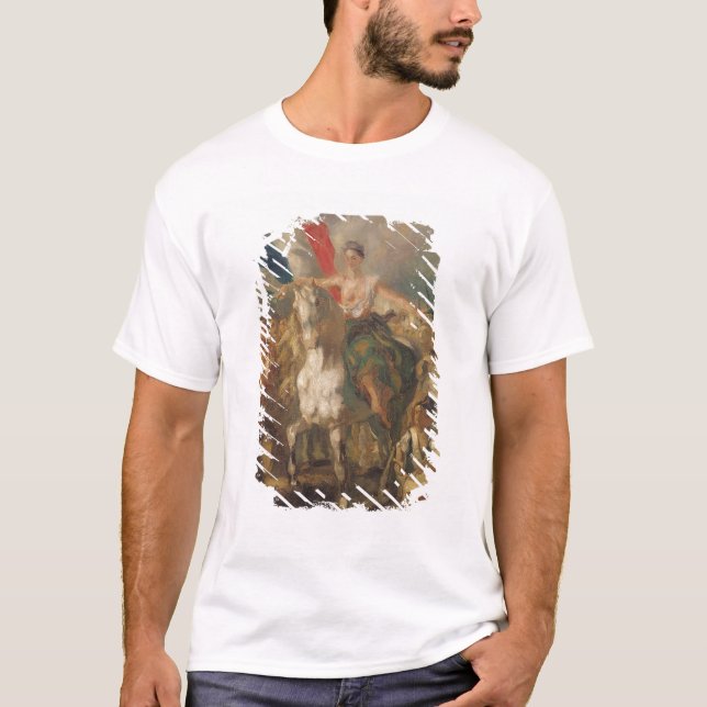 Camiseta Estudo para a "liberdade", 1830 (Frente)