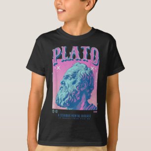 Camiseta Estudo Plato Pastel Y2k Estoicismo Estético Retroa