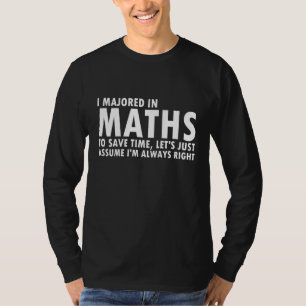 Camiseta Estudos de Ciência do Nerd Matemático Engraçado Ma