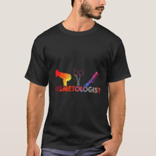 Camiseta Estudos de Formandos de cosmetologia Cosmetologist