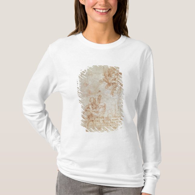 Camiseta Estudos de Madonna e da criança (Frente)