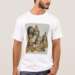 Camiseta Estudos dos americanos nativos (litho da cor)