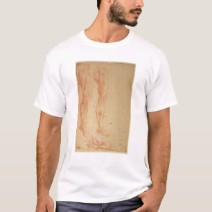 Camiseta Estudos dos pés e dos braços