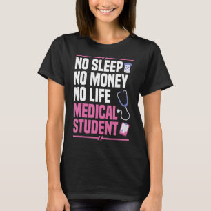 Camiseta Estudos Médicos Estudantes de Ensino Superior