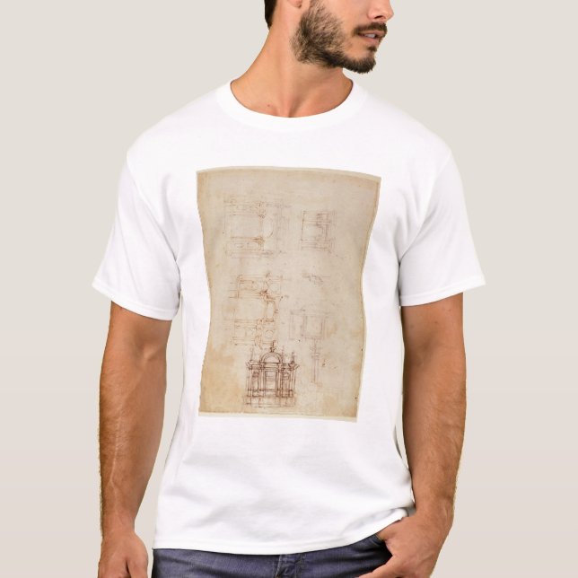 Camiseta Estudos para a composição arquitectónica (Frente)