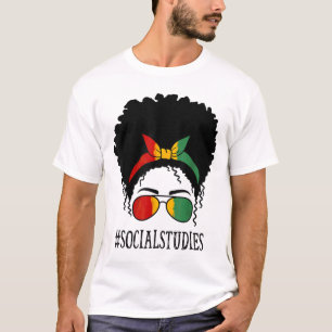 Camiseta Estudos Sociais Mulheres Africanas Negras Malucas