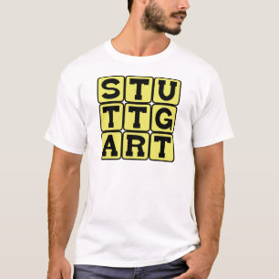 Camiseta Estugarda, Cidade na Alemanha