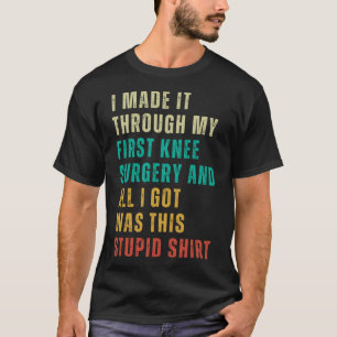 Camiseta Estúpida de Cirurgia Postada Fica Bem Em Breve