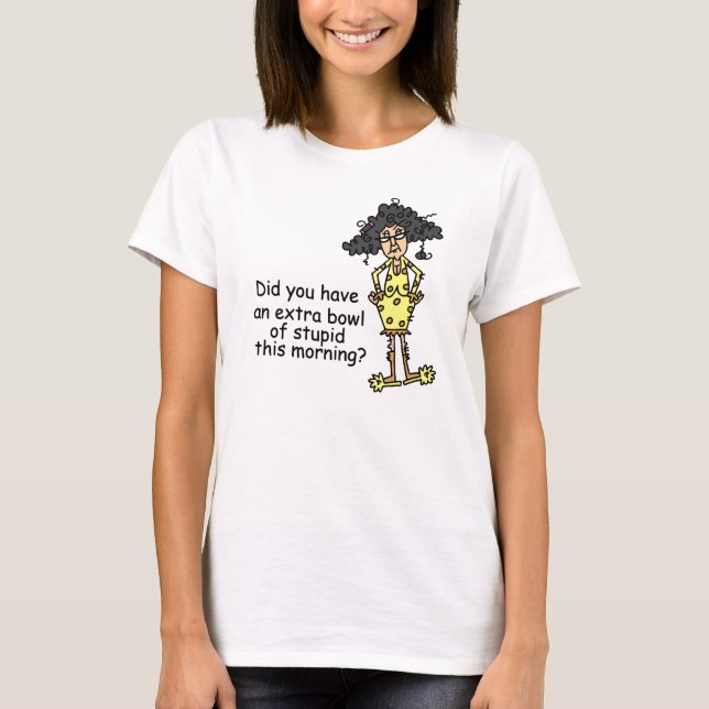 Camiseta Estupidez Humor (Frente)