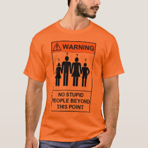 Camiseta estúpido