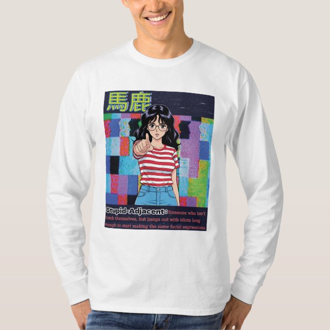 Camiseta Estúpido Adjacente (Frente)