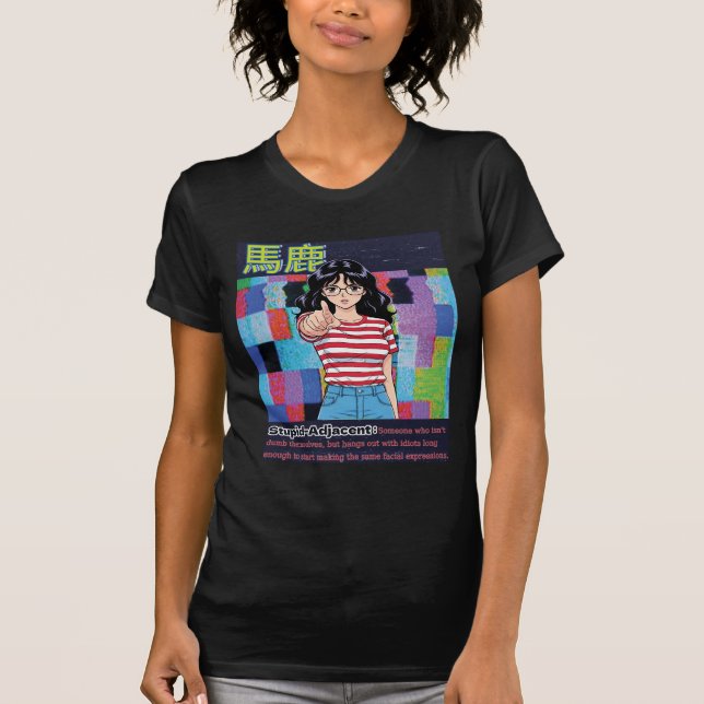 Camiseta Estúpido Adjacente (Frente)