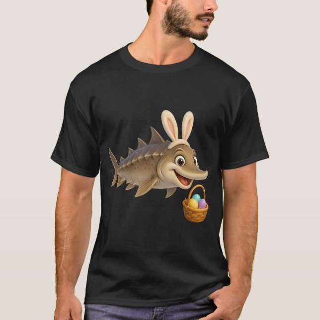 Camiseta Esturjão da Páscoa (Frente)