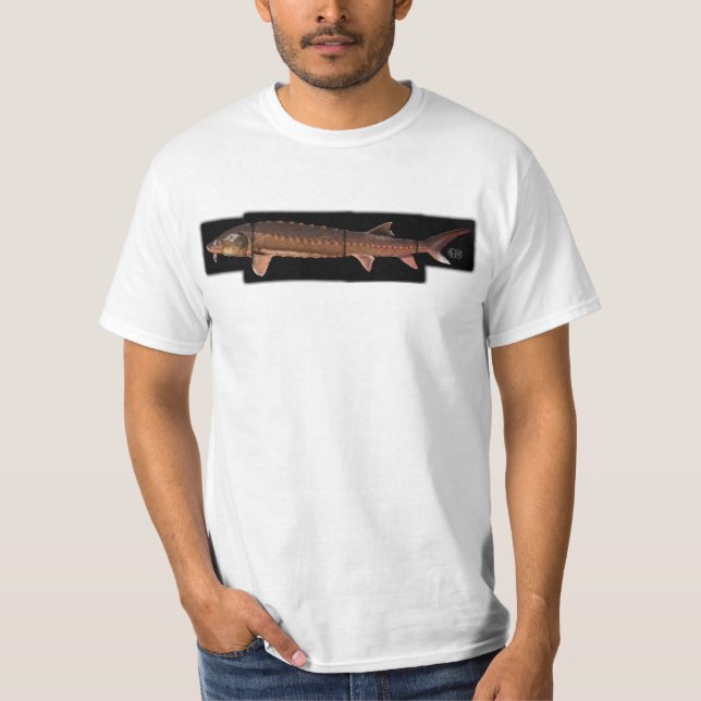 Camiseta Esturjão de Shortnose - brevirostrum do Acipenser (Frente)