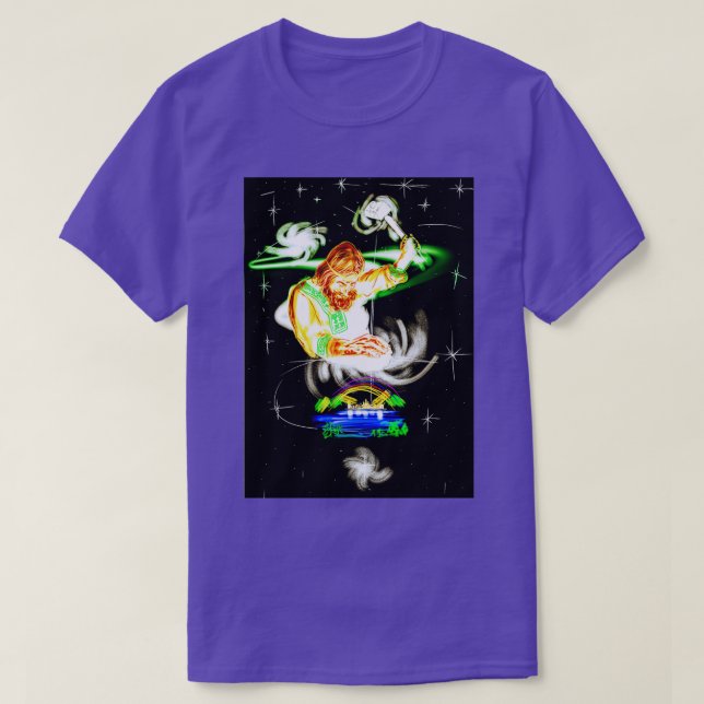 Camiseta Esvargo, o padrinho eslavo e criador T (Frente do Design)