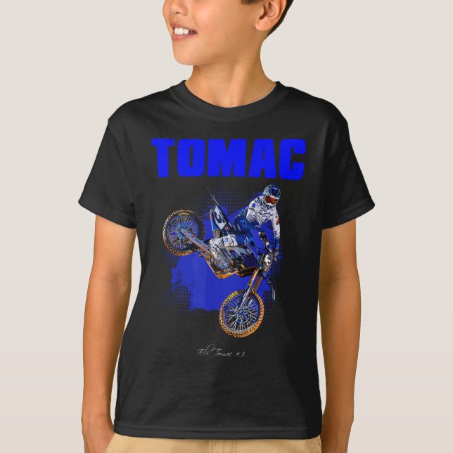 CAMISETA ET3 ELI 3 TOMAC MOTOCROSS STAR CHAMPION (Frente)