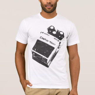 Camiseta Etapa nela - a distorção efetua o pedal