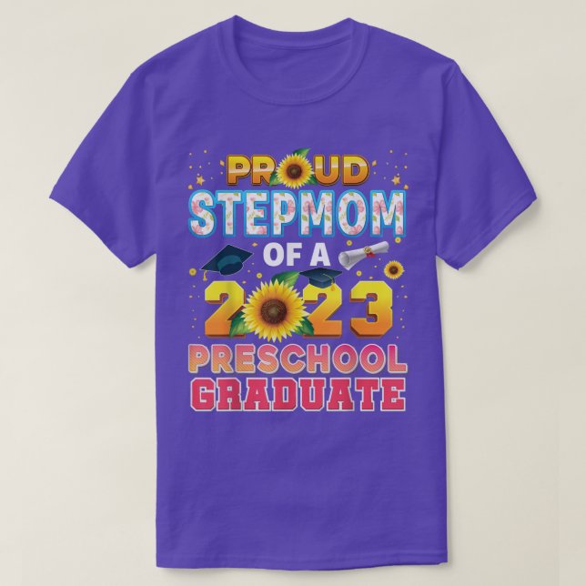 Camiseta Etapa Orgulhosa De Um Formando Pré-Escolar Da Clas (Frente do Design)
