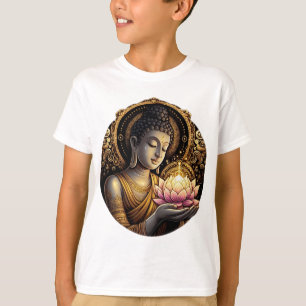 Camiseta Eterna Graça: Buda com Lotus Sagrado"