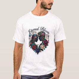 Camiseta Eternal Bloom Embrace T-Shirt | Intricate Couple