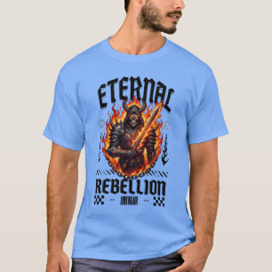 Camiseta Eternal Rebellion Streetwear Gráfico
