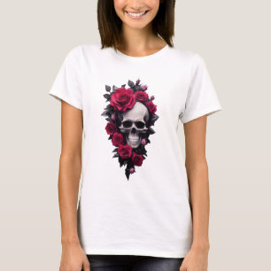 Camiseta Eternidade Sombreada: Memorial da Vida e da Morte
