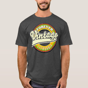 Camiseta eternidade vintage Lituânia