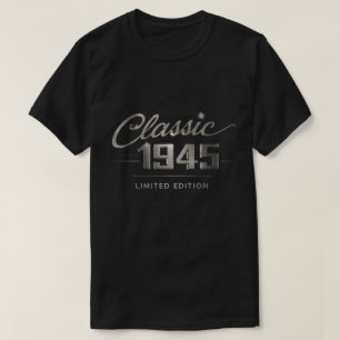 Camiseta Eterno Classic Limited Edition 1945 Estilo de luxo
