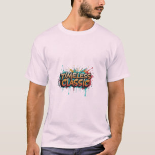 Camiseta Eterno Clássico: Estilo Icônico T-Shirt.