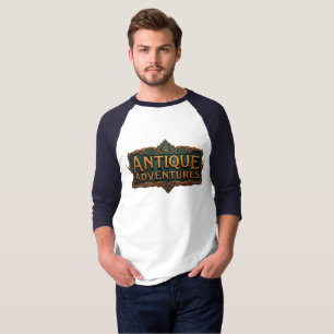 Camiseta Eterno de Arte Antigráfico de Aventuras -