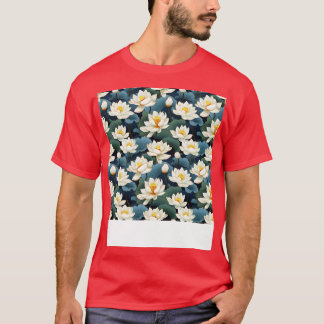 Camiseta Eterno de Serenity Blooms Flor de Lotus 15