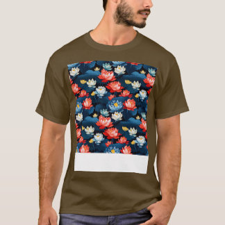 Camiseta Eterno de Serenity Blooms Flor de Lotus 17