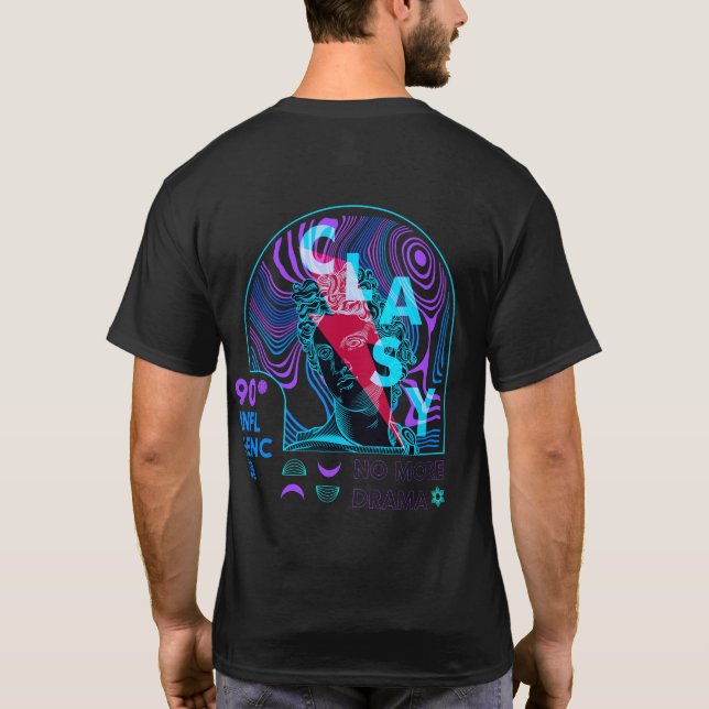 Camiseta Eterno Grace: Escultura da Grécia Antiga (Verso)