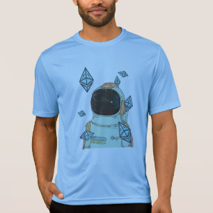 Camiseta Étero Para A Lua Do Homem Espacial ETH Merch