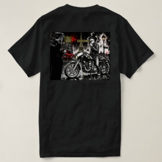 Camiseta "Êtes-vous psychobilly ou motard ?"