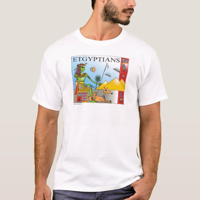 Camiseta Etgyptians por Gregory Gallo (Frente)