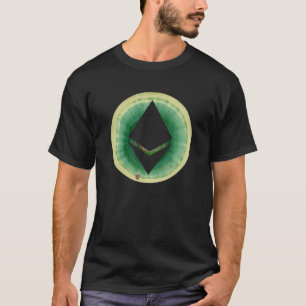 Camiseta ETH Eethum - Criptomoeda de Moedas