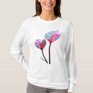 Camiseta ethereal pink flowers
